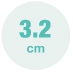 3.2 cm